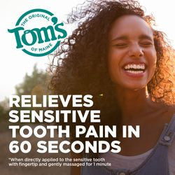 Tom's of Maine Rapid Relief Sensitive Fluoride-Free Natural Toothpaste Fresh Mint (6x4 OZ)